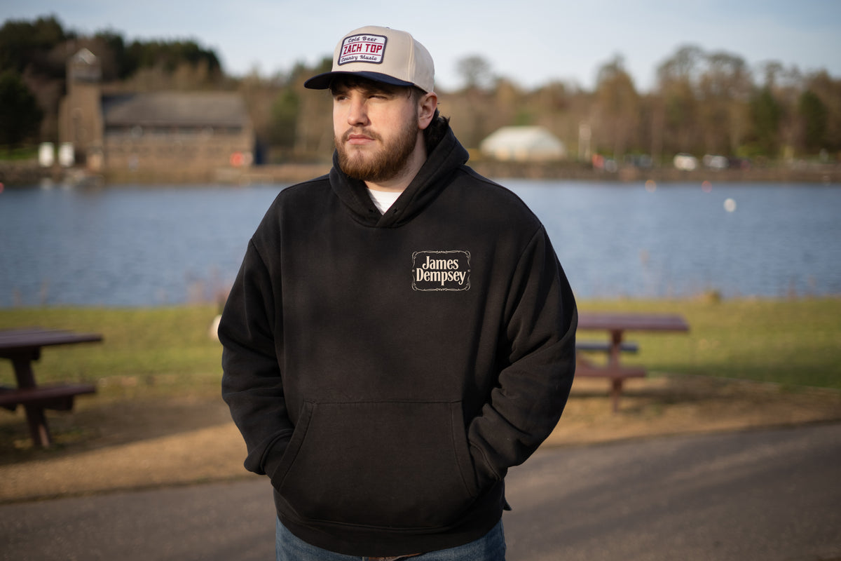 Black Unisex James Dempsey Whisky Hoodie